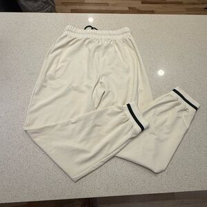 Zara Cream Sweatpants for Effortless Style